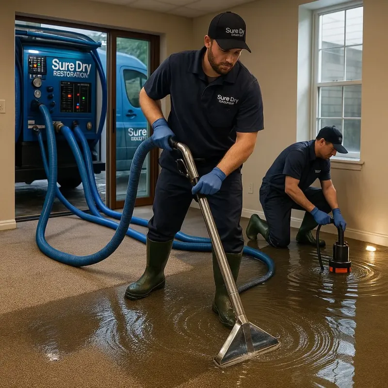 Water Extraction and Removal process in Galateo, PR